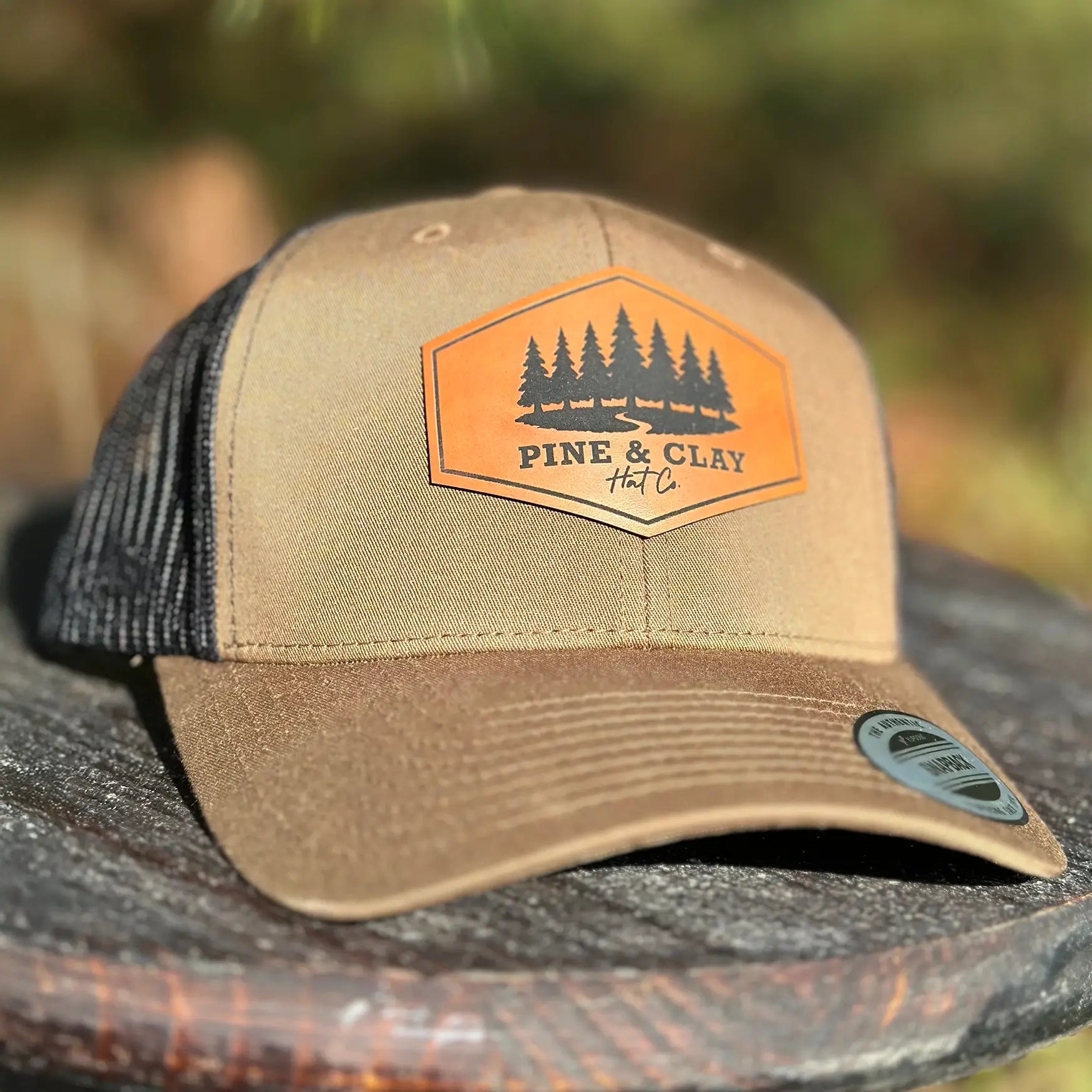 Brown/Black - Hex Patch