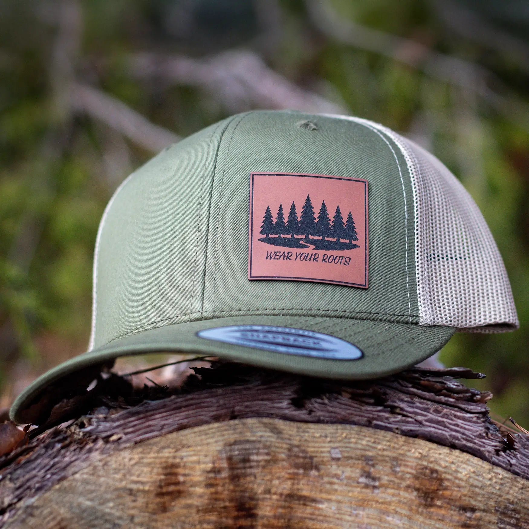 Moss/Khaki - Square Patch